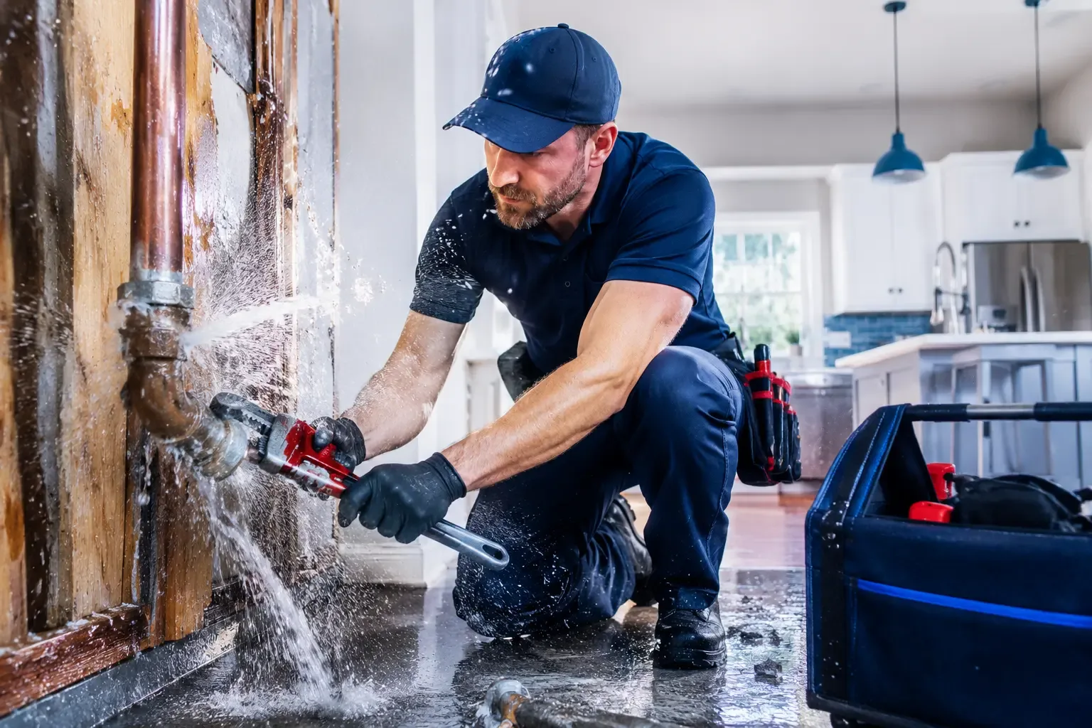 Local emergency pipe repair professionals in Plantersville, MS